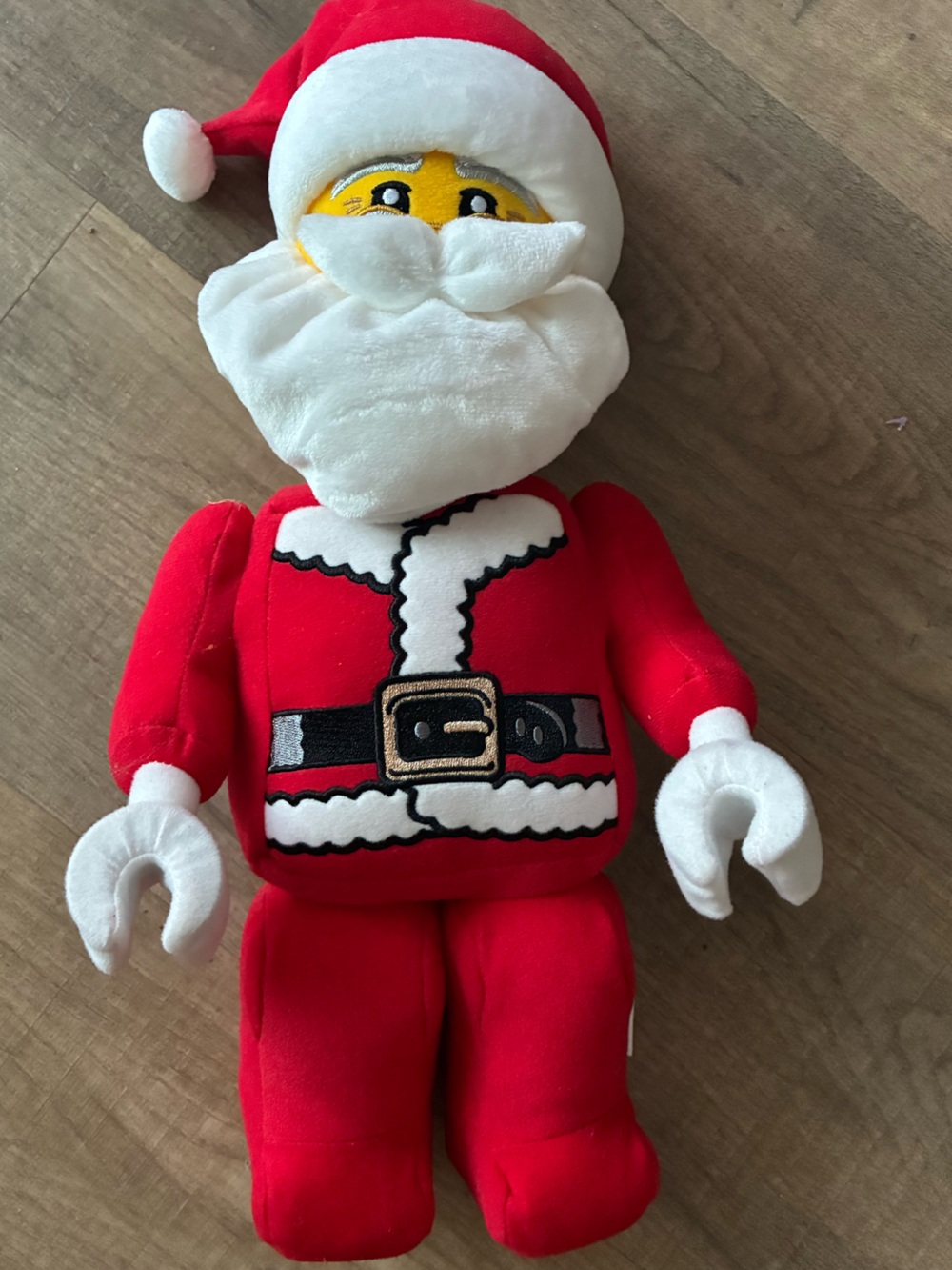 Lego Red and White Santa Plush Minifigure